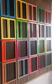 توری پلیسه پنجره دوجداره UPVC(تحویل فوری)