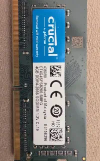 رم ۴ گیگ ddr4 2666mhz