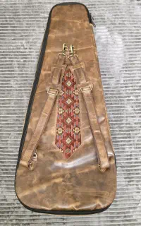 کیف سه تار چرم طبیعی چمان