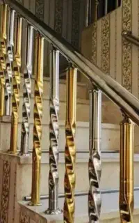 نرده استیل لاچین