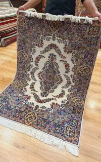 قالی ۴متری دستباف آکبند کرمان