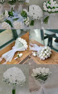 دسته گل عروس
