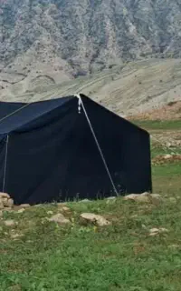 چادور  ۲۴متری ضدآب برزنتی با لوله گاز