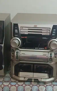 ضبط سی دی خور کاست خورJVC