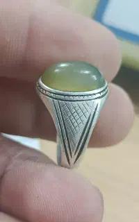 انگشتر نقره قدیمی 500