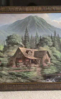 یک عدد تابلو منظره
