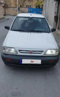 استسنایی ترین پراید مدل 86بدونه رنگ شاسی سالم