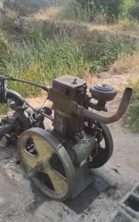 متور لیستر8اسب  با پمپ 4به 3