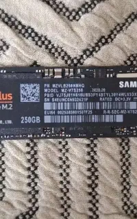 حافظه ۲۵۰ سامسونگ nvme m.2