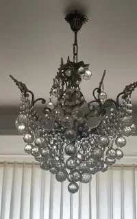 لوستر برنجی کاملا سالم