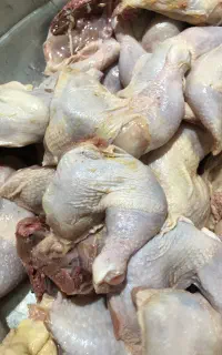ران مرغ یخی رستورانی و خانگی
