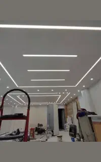 اجرای لاین نوری خدمات برقکاری  اجرای سقف های کشسان