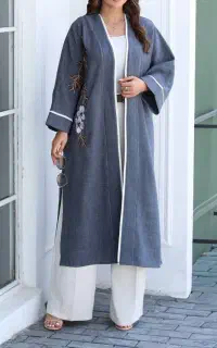 مانتو یقه هفت گلدوزی