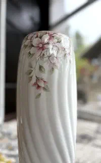 گلدان سرامیکی کاملا سالم