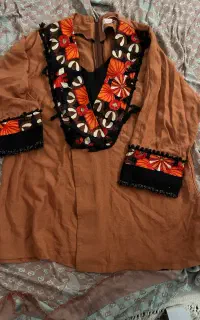 مانتو شومیز سوزن دوزی