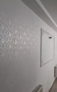 نقاشی ساختمان (طرح کاغذ دیواری)