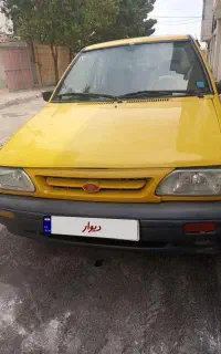 فروش پراید تاکسی زرد بجنورد