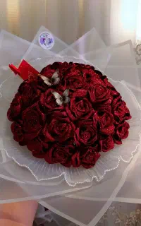 خواستگاری ، تولد ،کادو ،دسته گل روبانی ، باکس