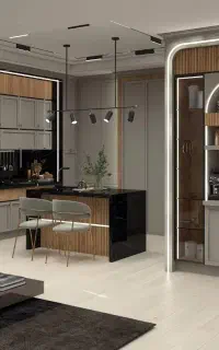 دکوراسیون داخلی ساختمان کابینت اقساط بلند مدت