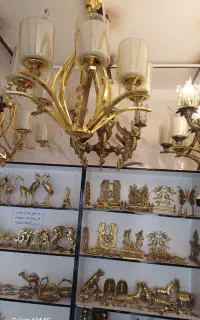 پخش لوستر کریستالی و برنزی