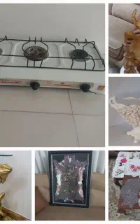 حراج لوازم منزل اجاق گازسه شعله رومیزی نوورق بزنید