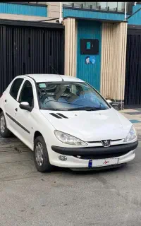پژو ۲۰۶ تک برگ بی رنگ۹۶