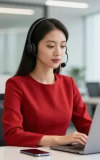 استخدام پشتیبان تلفنی