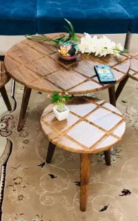 عسلی جلو مبلی