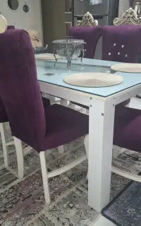 میز ناهار خوری ۶نفره و مبل ۷نفره
