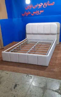 تخت خواب مدل اتوسا پارچه ای