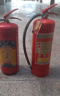 کپسول آتش نشانی پودری دو عدد ۶کیلویی