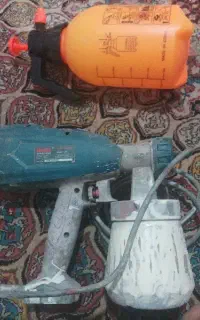 سمپاش پمپی و پیستوله برقی زنگ امیزی