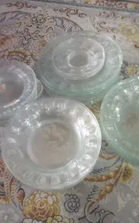 بشقاب شیشه ای مدل انگشتی