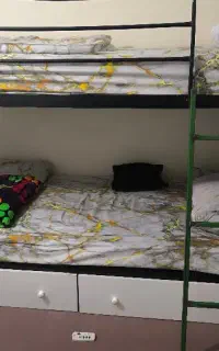 تخت خواب دو طبقه با کشو