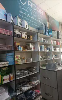 قفسه ام دی اف های گلاس 8 عدد 1در قد 220 عمق 40
