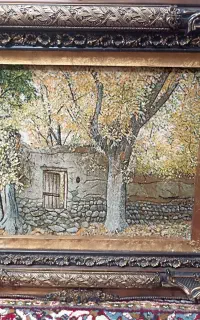 تابلوفرش کوچه باغ