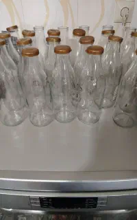 24عددبطری شیشه جنس اصلی