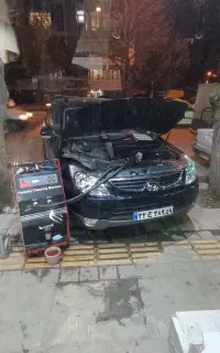 شستشوی رادیاتور بخاری بادستگاه تمام اتوماتیک روکار