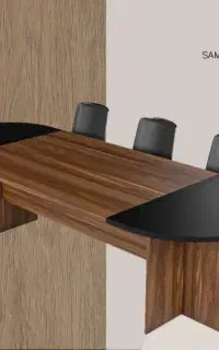 ساخت میز کنفرانس ۴ نفره به بالا