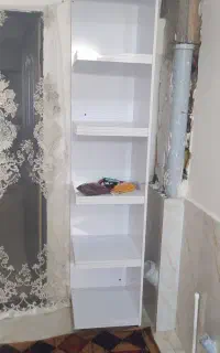 دو عدد بوفه سفید تمیز