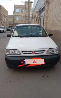 پراید سفید دوگانه فابریک