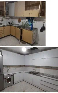 تعمیر کابینت کمد دیواری MDF
