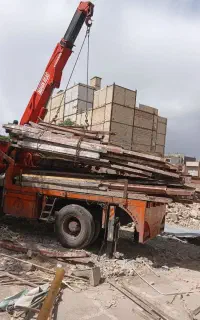 تخریب ساختمان و خاکبرداری برادران فهیمی(باپروانه )