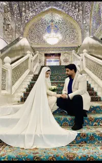 چادر نامزدی عروس عقد حرم