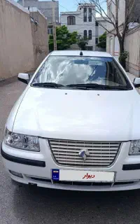 سمند LX سفید مدل۱۴۰۰