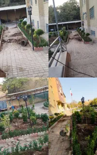 خدمات باغبانی گلکاری وسمپاشی در تهران