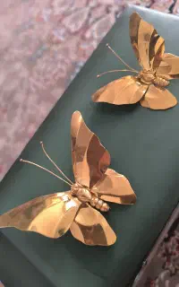 پروانه دیواری برنز