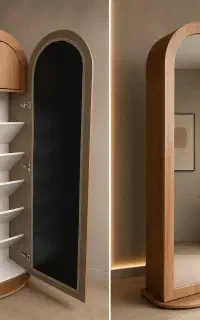 جاکفشی کم جا آینه دار