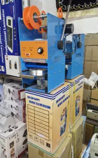 دستگاه سیل لیوان بسته بندی لیوان دستی نیمه اتومات