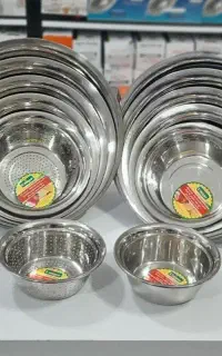 آبکش و لگن استیل
